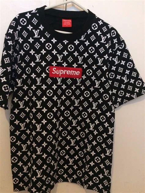 supreme shirt lv|supreme louis vuitton price.